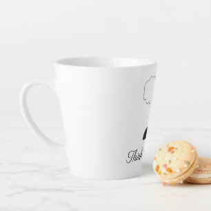 Think Different Slogan Latte Mug
