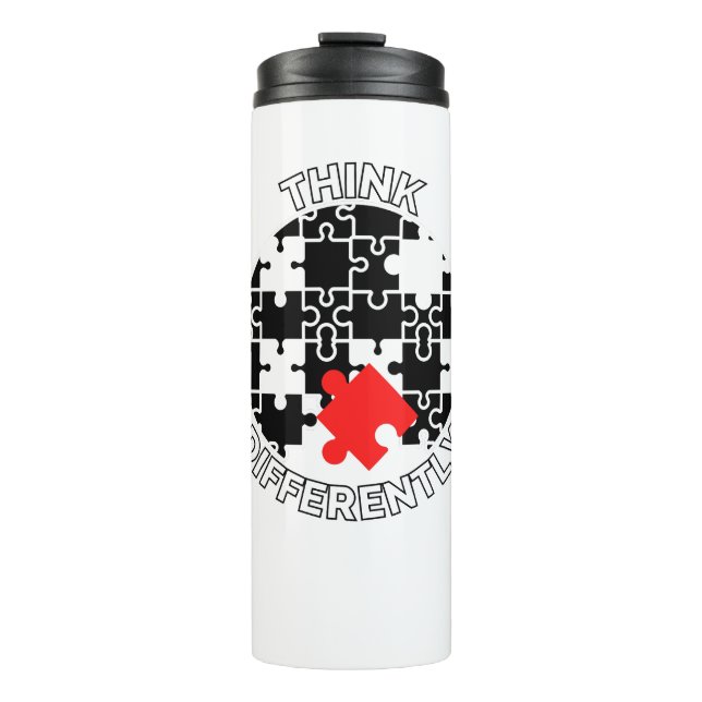 Think differently 7.b thermal tumbler (Front)