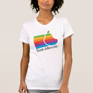 Think Differently - Retro Apple Parody Shirt