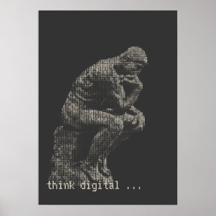 think digital poster