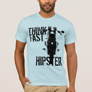 Think fast hipster T-Shirt
