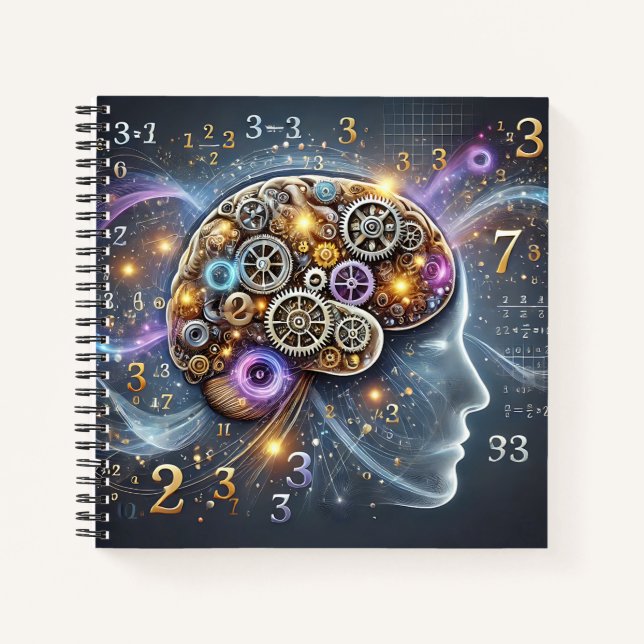 Think Fast: Mental Math Practice Notebook (Front)