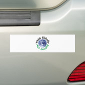 Think Globally Act Locally Bumper Sticker (On Car)