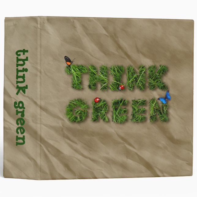 think green binder (Front/Spine)