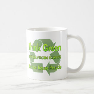 Think Green British Virgin Islands Coffee Mug