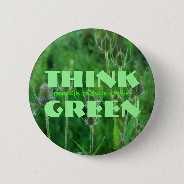 Think Green Button (Front)