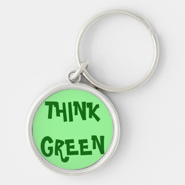 THINK GREEN KEYCHAIN (Front)