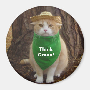 Think Green! Magnet
