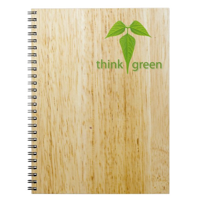 Think green notebook (Front)