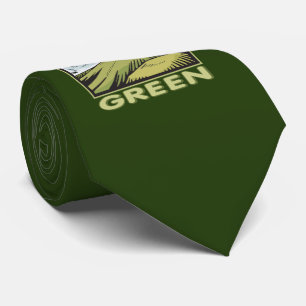 Think Green Oak Tree Environmental Tie