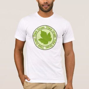 Think Green shirt - choose style & colour