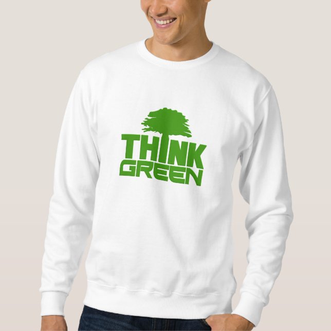 Think Green shirt - choose style & colour (Front)