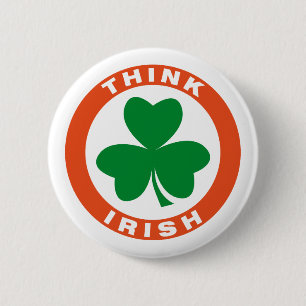 Think Irish 2 Inch Round Button