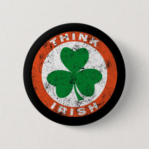 Think Irish 2 Inch Round Button