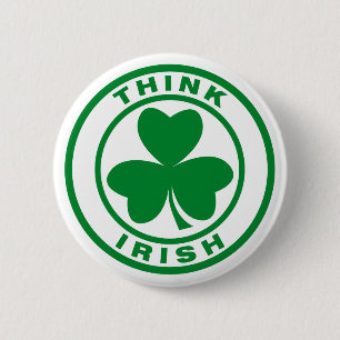 Think Irish 2 Inch Round Button
