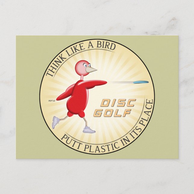 Think Like A Bird Postcard (Front)