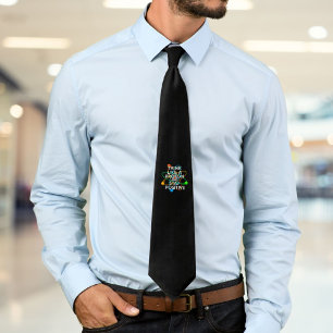 THINK LIKE A PROTON AND STAY POSITIVE Science Tie