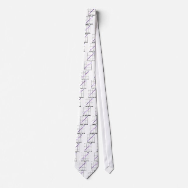 Think Linear (Linear Regression Statistics) Tie (Front)