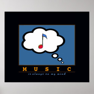 think music poster