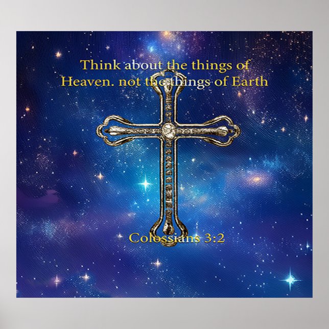 Think of Heaven Poster (Front)