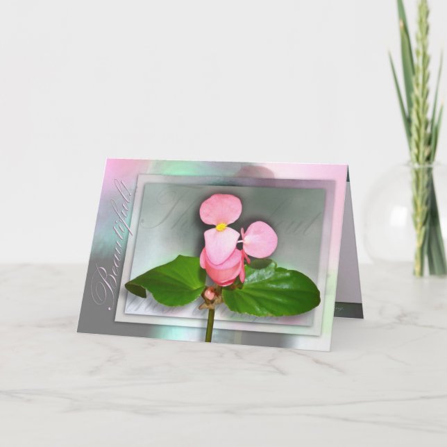 Think On These Things Card (Front)