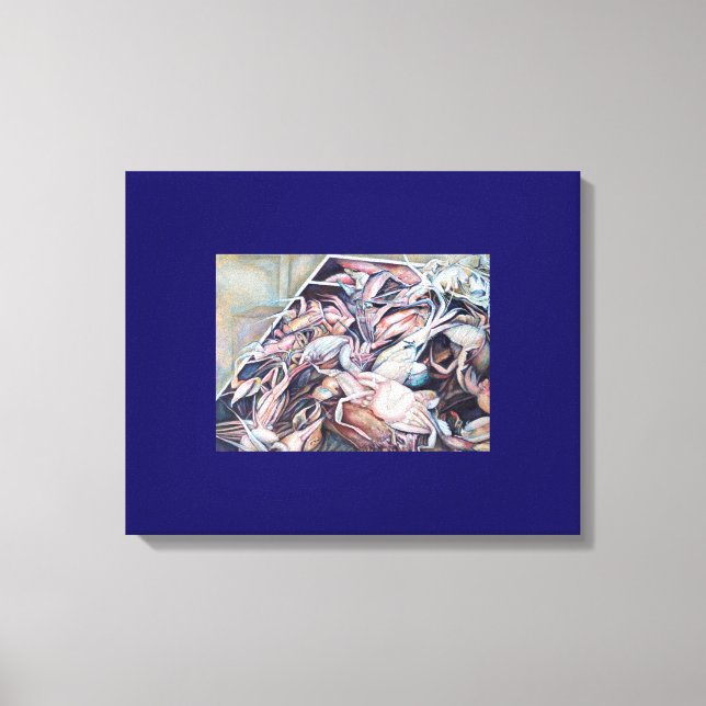 Think Outside The Box Canvas Print (Front)