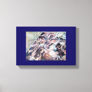 Think Outside The Box Canvas Print