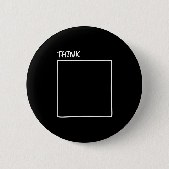 Think Outside The Box New Perspective  2 Inch Round Button (Front)