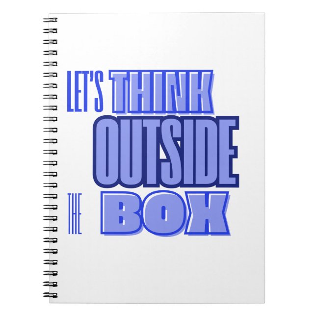 Think Outside the Box Notebook (Front)