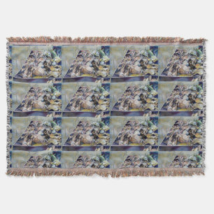 Think outside the box, Singapore Throw Blanket