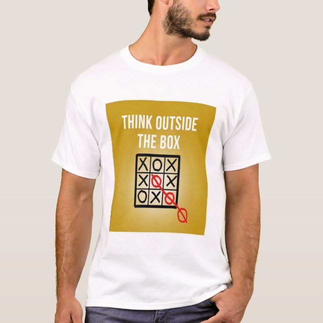 Think Outside the Box T-Shirt (Front)