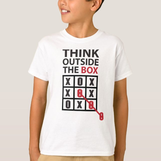 Think outside the box T-Shirt (Front)