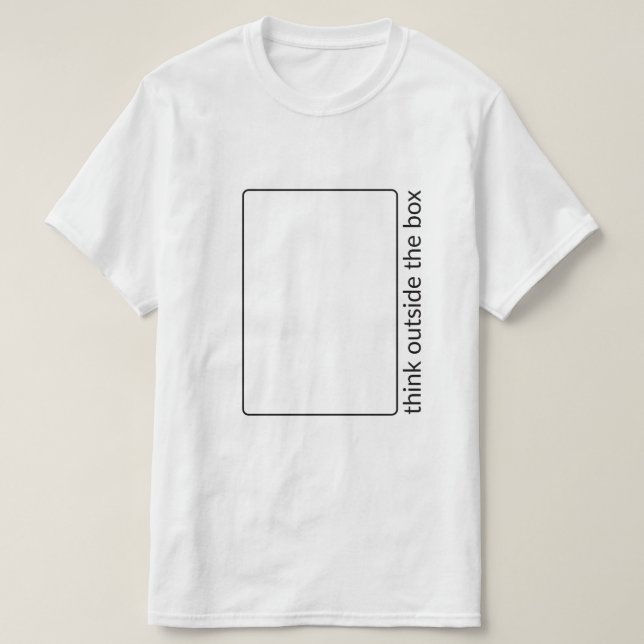 Think Outside The Box T-Shirt (Design Front)