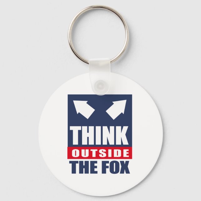 Think outside the fox keychain (Front)