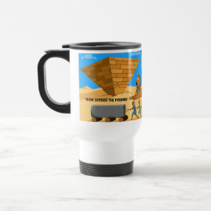 Think Outside The Pyramid Travel Mug