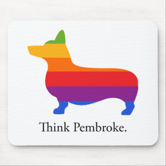 Think Pembroke Mousepad
