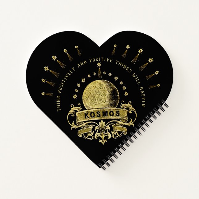 Think Positive Notebook (Back)