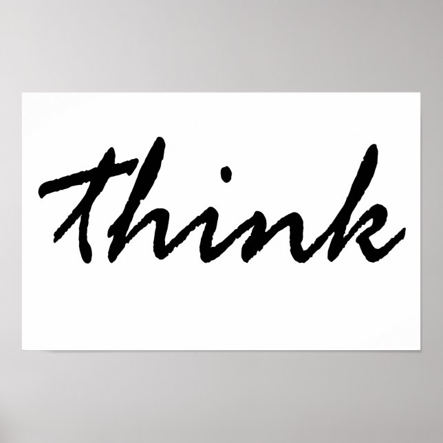 Think Poster (Front)