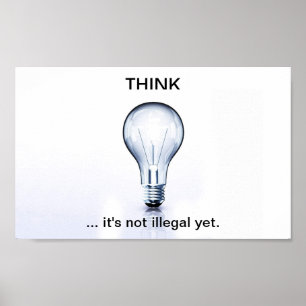 THINK POSTER