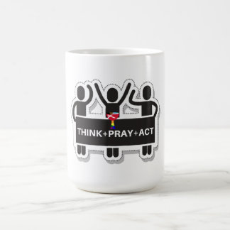 Think+Pray+Act Coffee Mug
