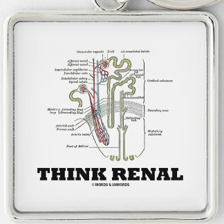 Think Renal (Kidney Nephron) Keychain