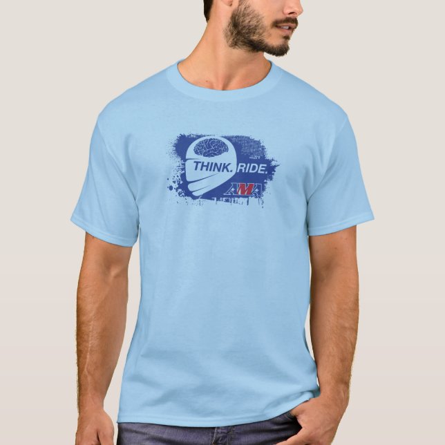 Think.Ride. Street (Light) T-Shirt (Front)