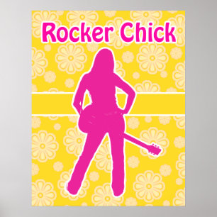 Think Rock Chick Poster