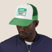 Think Safety First Trucker Hat (In Situ)