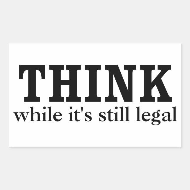 THINK STICKER (Front)