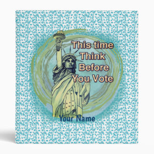 Think Vote Liberty binder