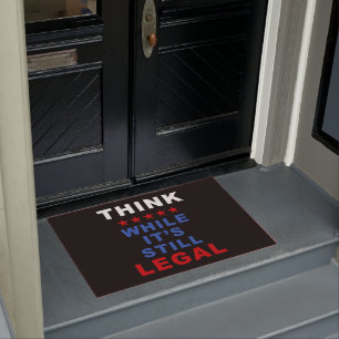 Think While It’s Still Legal: Anti-Woke Political  Doormat