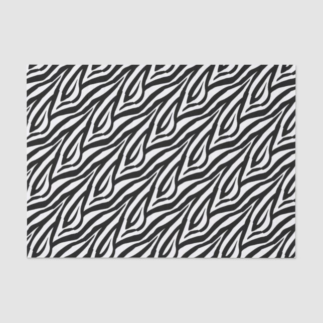Think Zebras...Rare Disease Tissue Paper (Front)