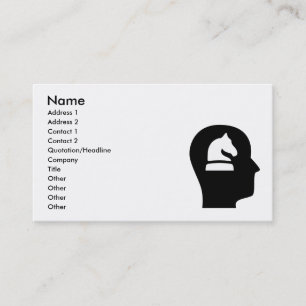 Thinking About Chess Business Card
