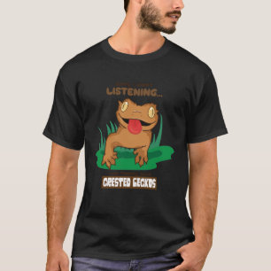 Thinking About Geckos Cute Lizard Reptile Animals T-Shirt